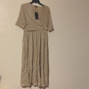 Miss ipekyol khaki elbise dress us size 8
